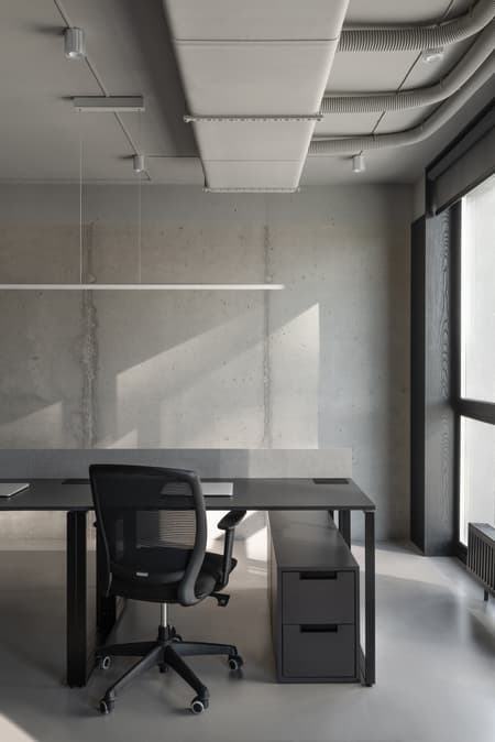 Minimalistic Office of Engineering Company